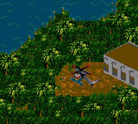 Urban Strike - Game Gear game screenshot (1995) by Electronic Arts